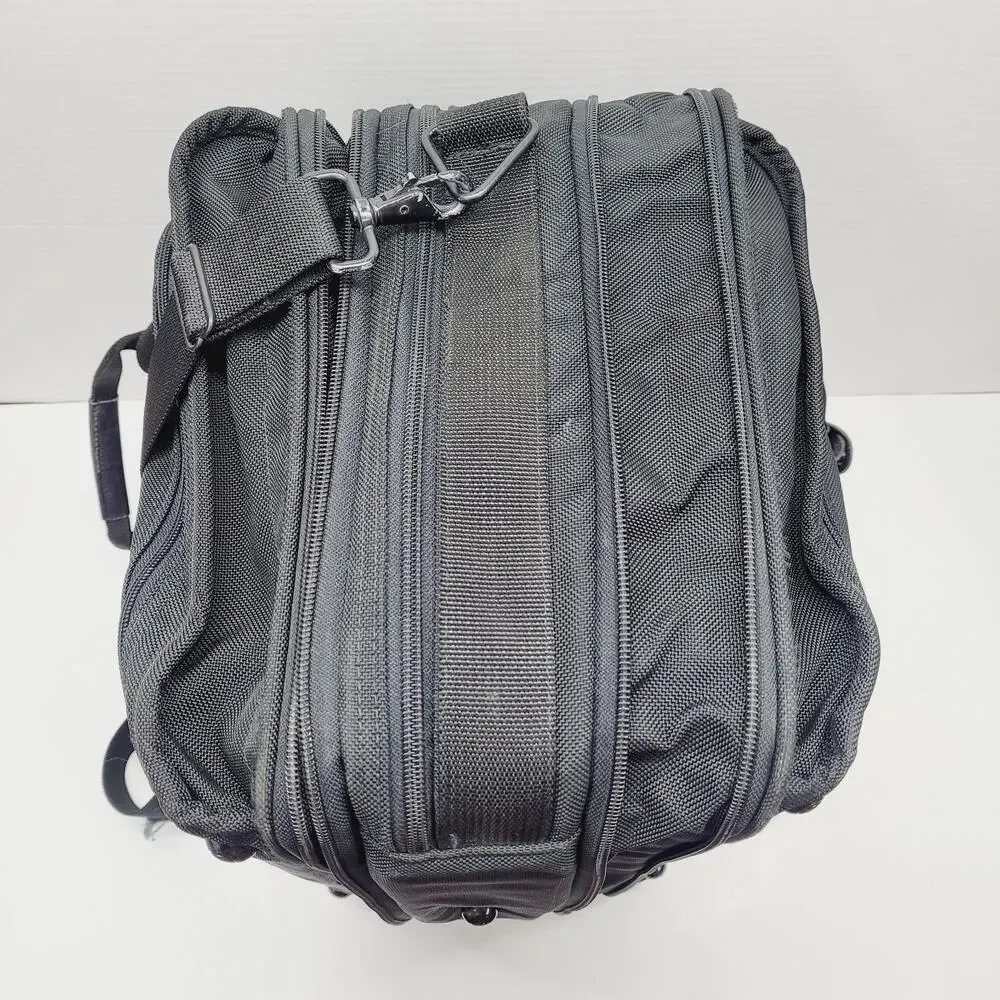 TUMI 278D3 Black Expanding Boston Ballistic 22